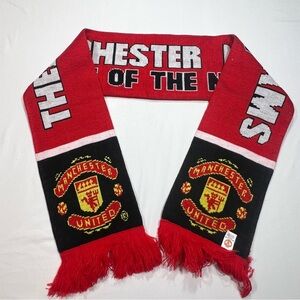 Manchester United Red and Black Scarf